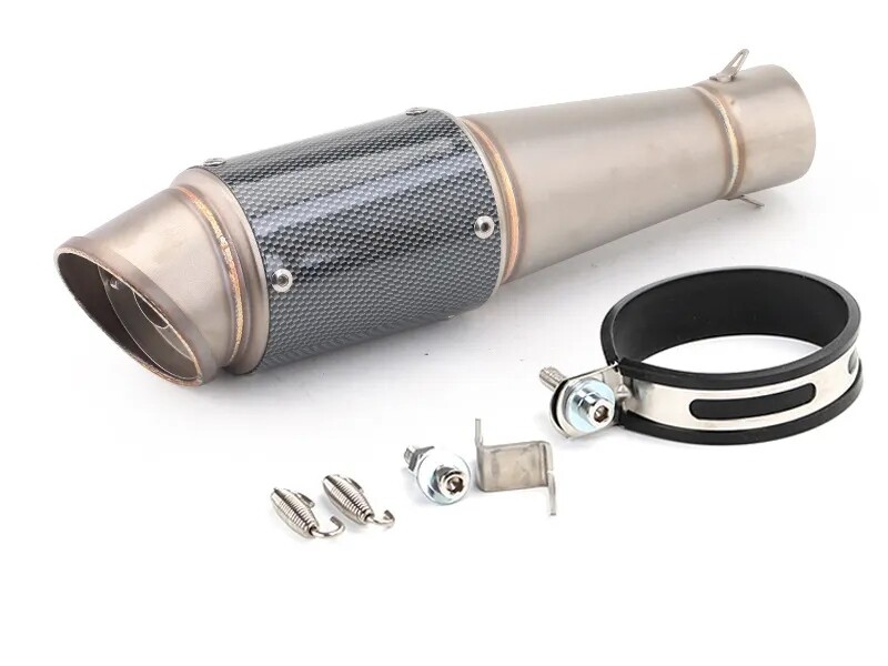 Motorcycle Accessories Taiwan MPGP Fried Street Horn Exhaust Pipe GY6 Qiao GE 100 Husi RSZ Exhaust Pipe