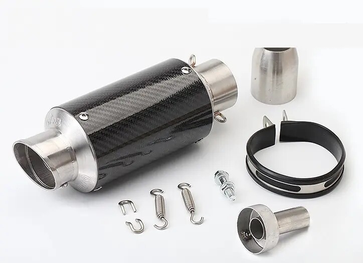 Motorcycle Modified Exhaust Pipe Small Cylinder Generation Diagonal (short) Exhaust Pipe
