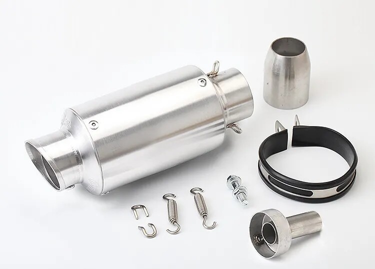 Motorcycle Modified Exhaust Pipe Small Cylinder Generation Diagonal (short) Exhaust Pipe