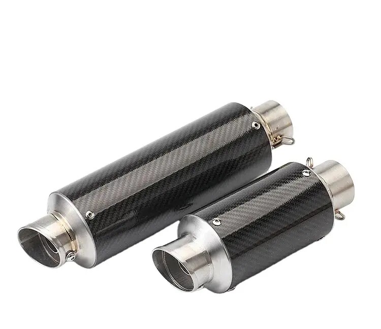 Motorcycle Modified Exhaust Pipe Small Cylinder Generation Diagonal (short) Exhaust Pipe