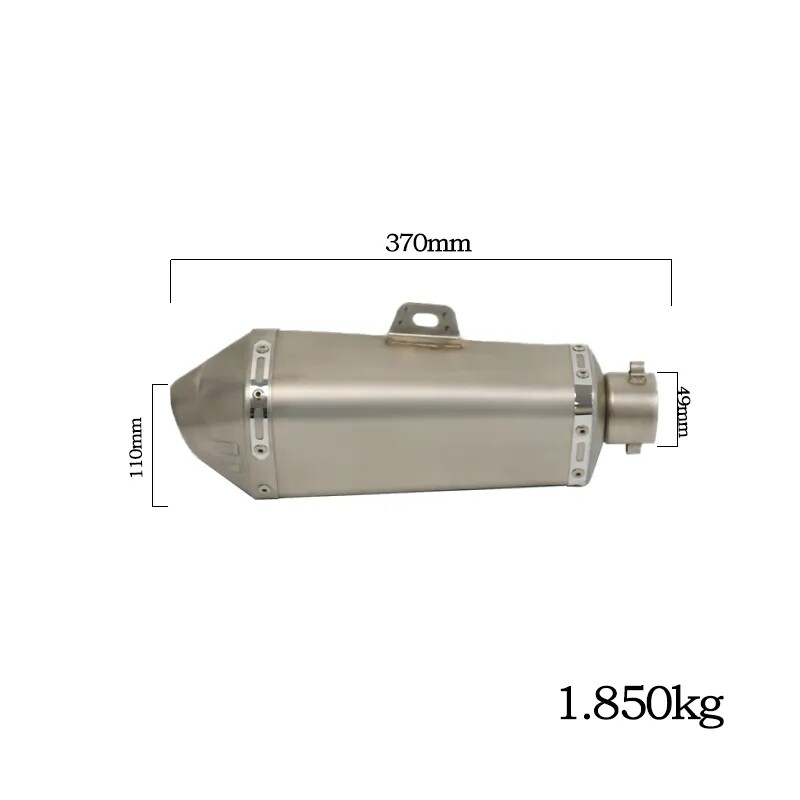 ZX10R FZ6 CBR250 CB600 MT07 Modified Exhaust Pipe