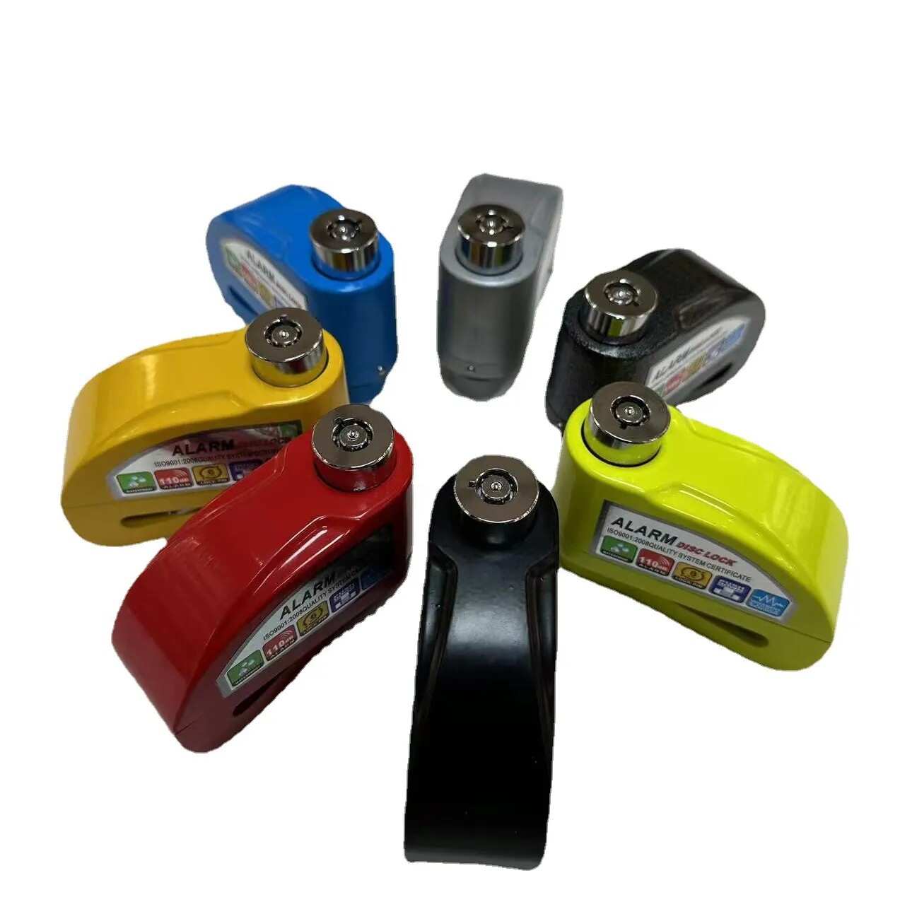 Lock Alarm Disc Lock Motorcycle Bicycle E-commerce Platform Manufacturers Directly to the Sample Can Be Done