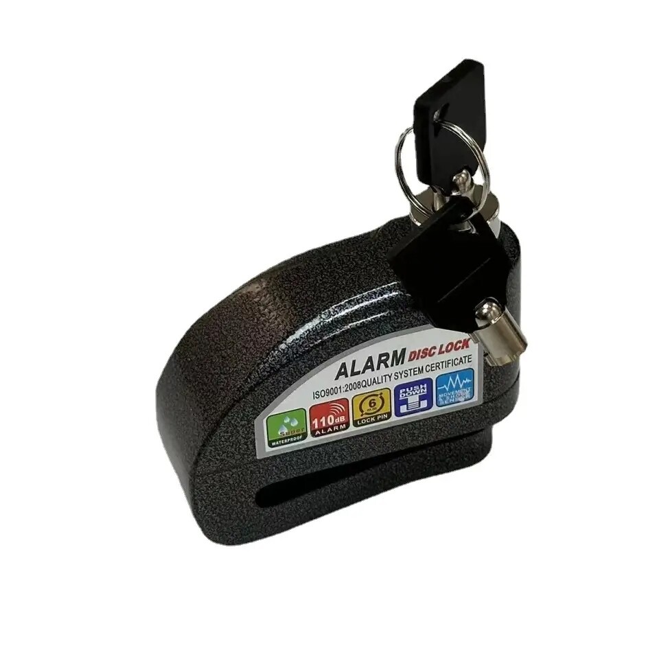 Lock Alarm Disc Lock Motorcycle Bicycle E-commerce Platform Manufacturers Directly to the Sample Can Be Done