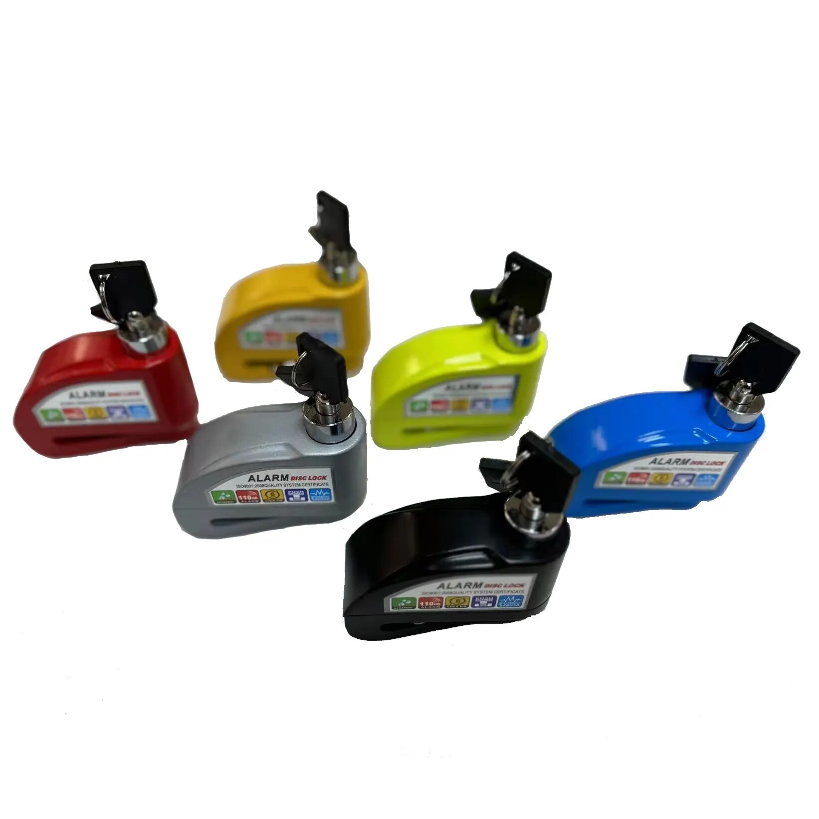 Lock Alarm Disc Lock Motorcycle Bicycle E-commerce Platform Manufacturers Directly to the Sample Can Be Done