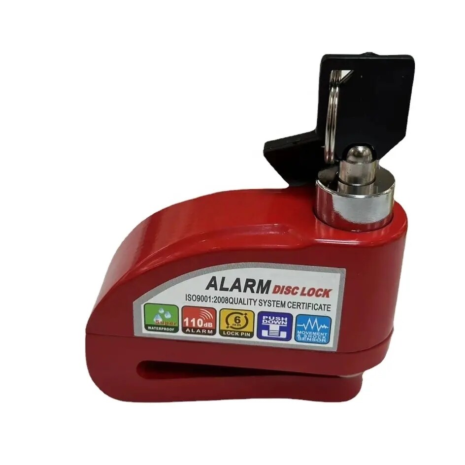 Lock Alarm Disc Lock Motorcycle Bicycle E-commerce Platform Manufacturers Directly to the Sample Can Be Done