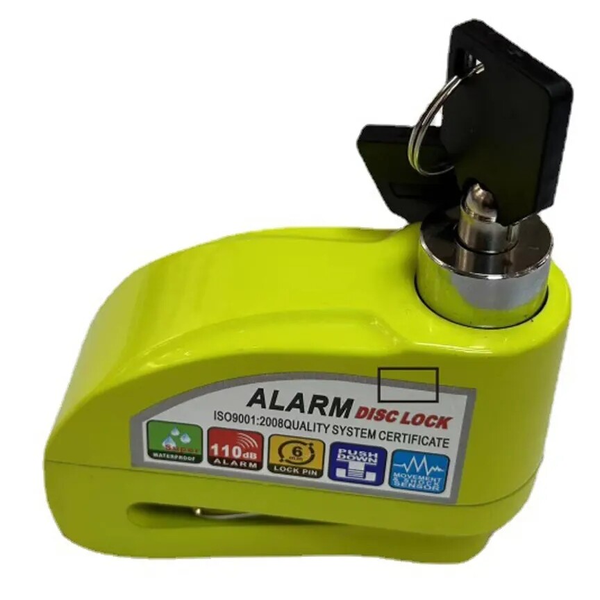 Lock Alarm Disc Lock Motorcycle Bicycle E-commerce Platform Manufacturers Directly to the Sample Can Be Done
