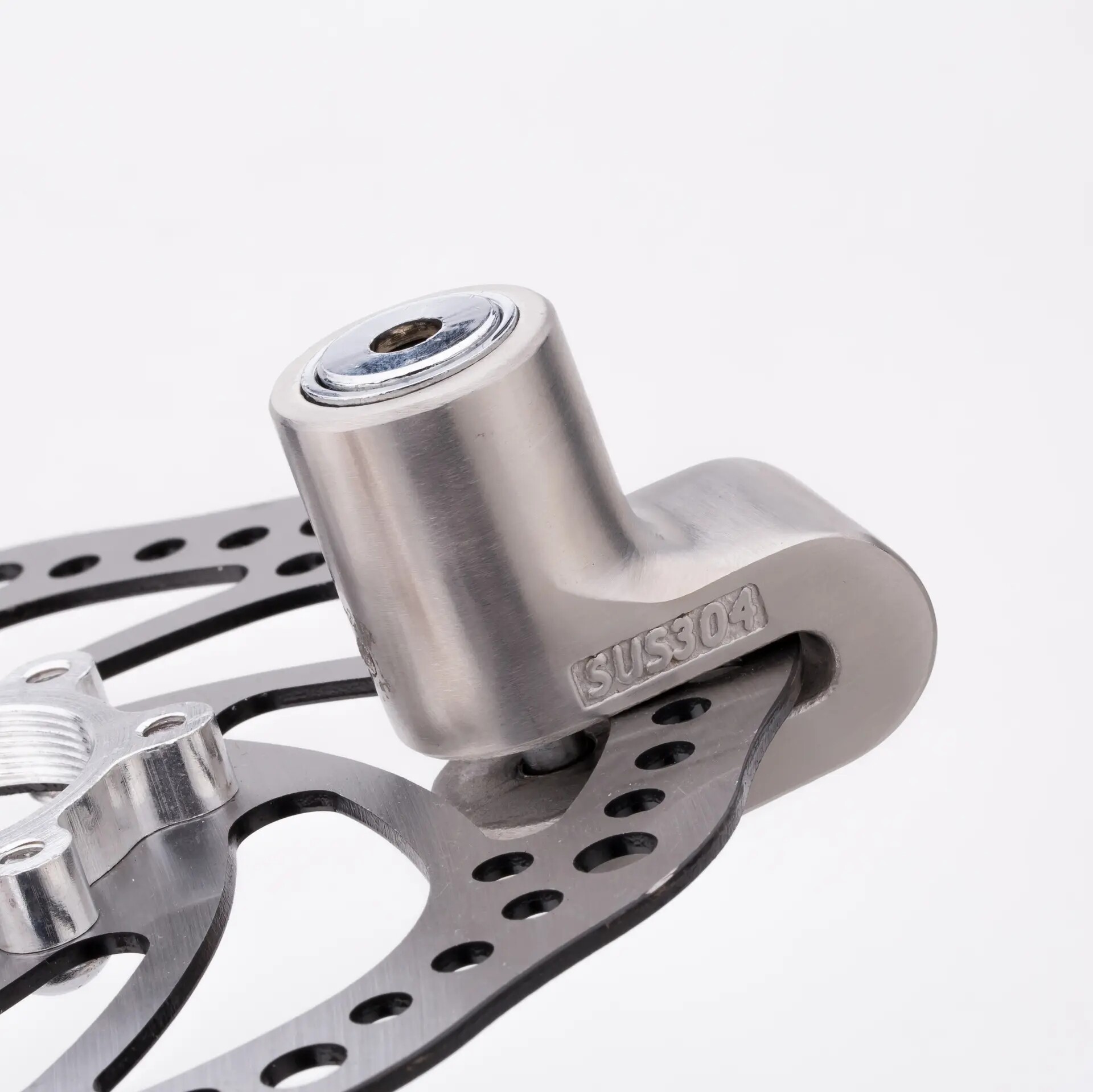 Sus304 Stainless Steel Disc Brake Lock 5.5mm Mountain Bike Motorcycle Battery Car Export Taobao