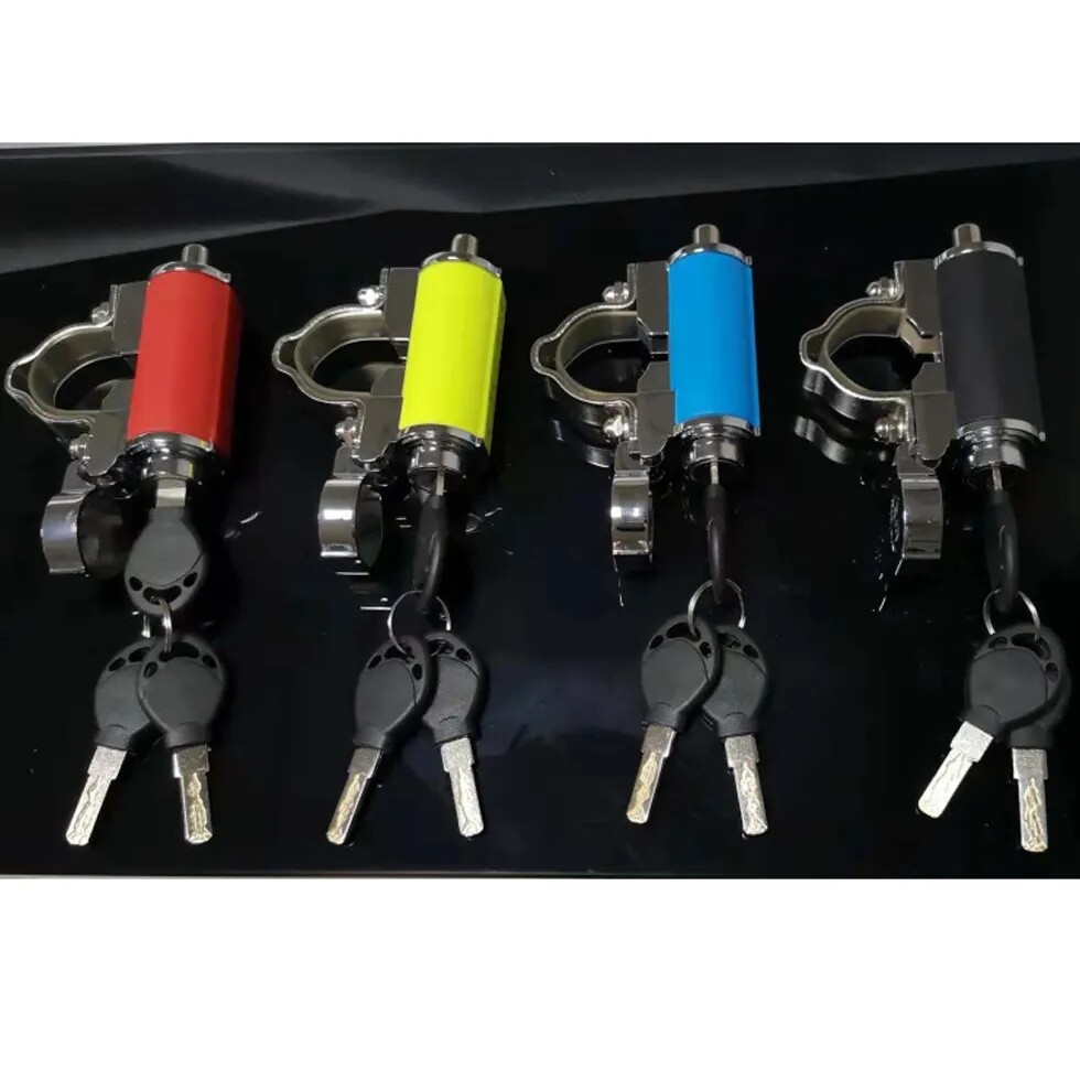 The Front Fork Fixed Lock Is Used for Bending Beam Cars, Mountain Bikes, Waterproof and Dustproof Accidents!