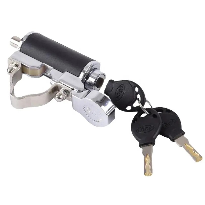 The Front Fork Fixed Lock Is Used for Bending Beam Cars, Mountain Bikes, Waterproof and Dustproof Accidents!
