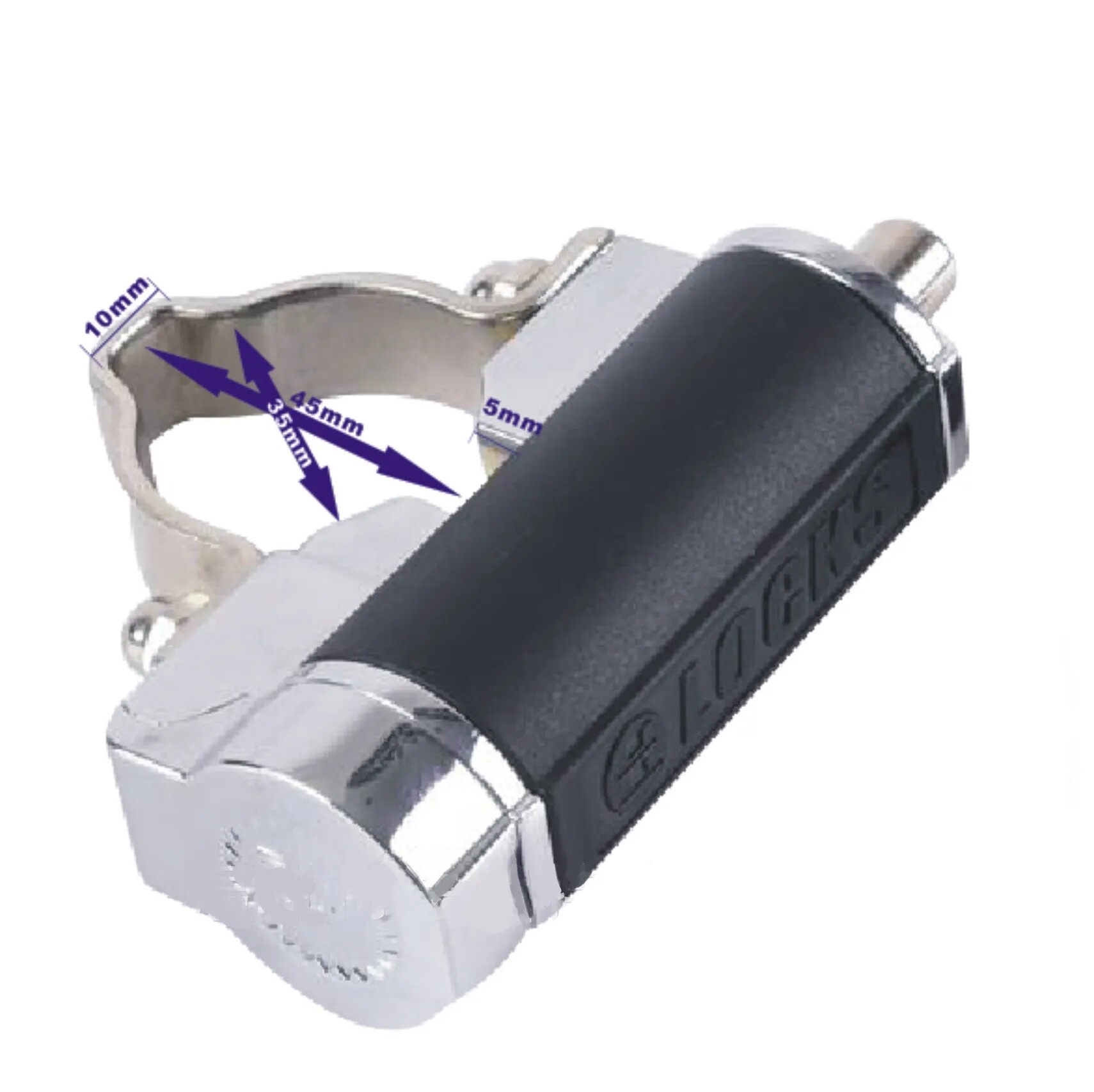 The Front Fork Fixed Lock Is Used for Bending Beam Cars, Mountain Bikes, Waterproof and Dustproof Accidents!