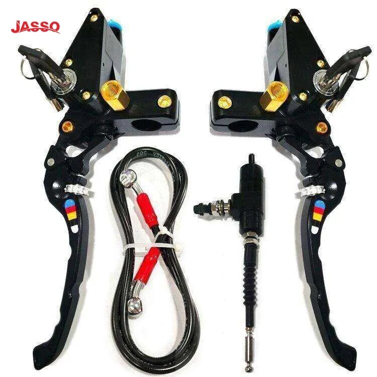 Suitable for Motorcycle CNC Improved RCS Second Generation Left Clutch Right Upper Pump Brake Rod