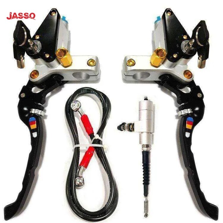 Suitable for Motorcycle CNC Improved RCS Second Generation Left Clutch Right Upper Pump Brake Rod