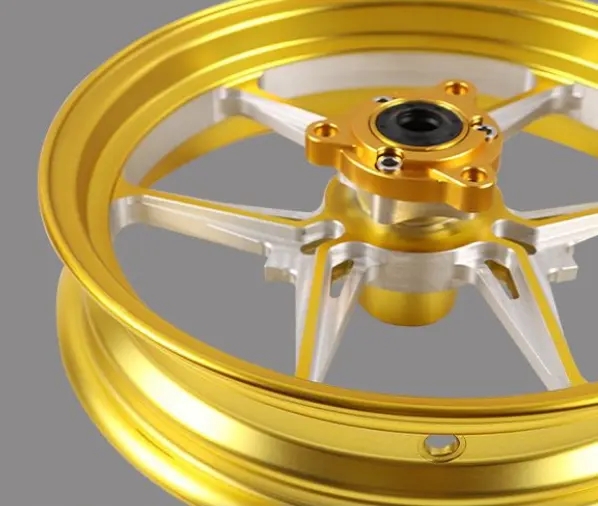 08 Motorcycle PDS Aluminum Alloy Wheels Calf U1 UQI US U+ Modified Front Wheel Rim 12 Inches