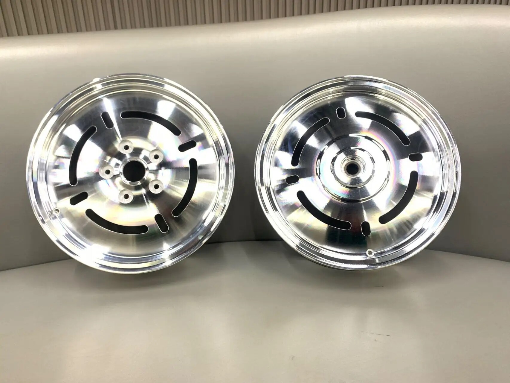 10-VESPA Modified Flatbread Wheels GTS3006 Spring Sprint 150 Classic Cast Straight Upper Rims