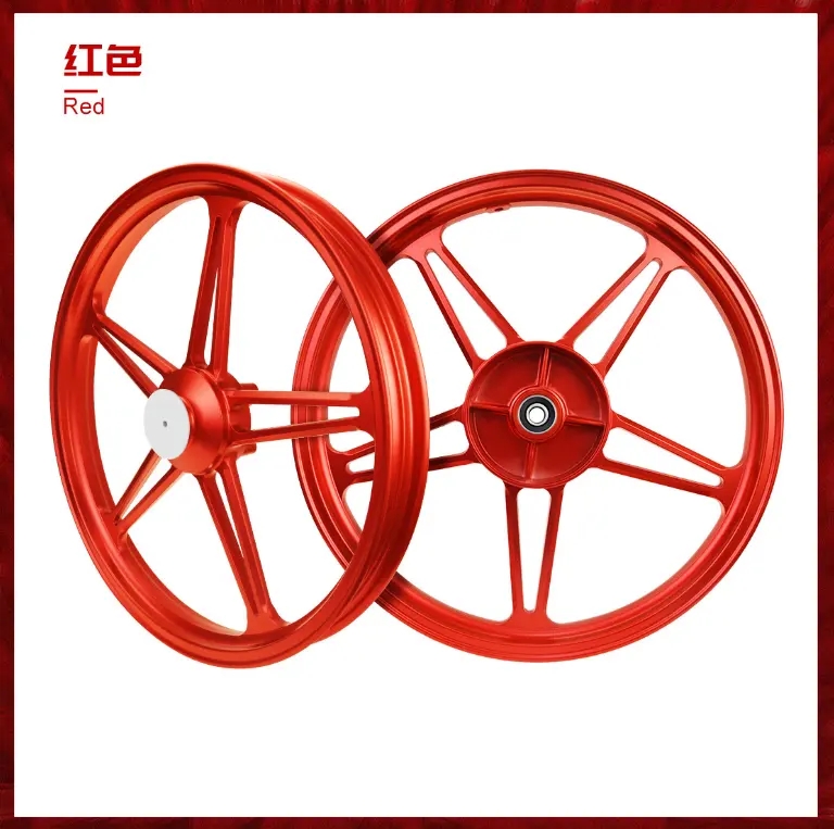 Malaysia Y15 Aluminum Wheel Modified Motorcycle Wheels CNC 17 Inch Modified 510 Aluminum Wheels