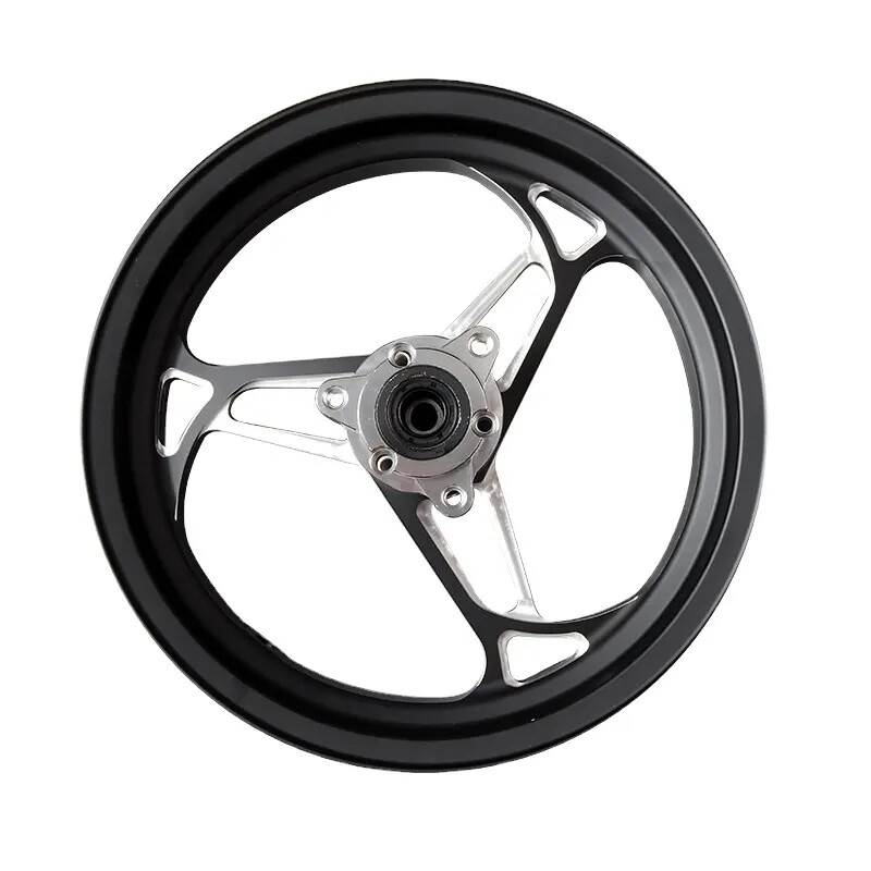 Niu Aluminum Alloy Wheels N1 N1S NQI PDS Hard War Modified Triangle Wheels 12 Inch CNC 3 Holes 5 Holes