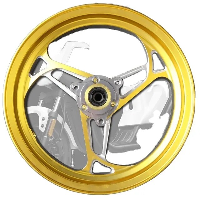 Niu Aluminum Alloy Wheels N1 N1S NQI PDS Hard War Modified Triangle Wheels 12 Inch CNC 3 Holes 5 Holes