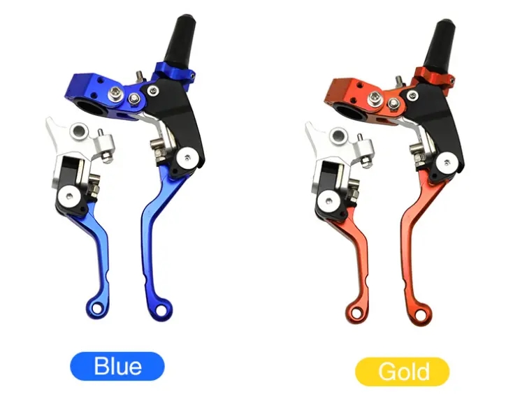 Off-road Vehicle 360 Degree Anti-fall Folding Handle CNC Clutch Handle Brake Lever + Clutch Lever
