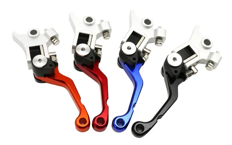 Off-road Vehicle 360 Degree Anti-fall Folding Handle CNC Clutch Handle Brake Lever + Clutch Lever