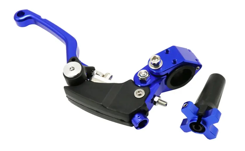 Off-road Vehicle 360 Degree Anti-fall Folding Handle CNC Clutch Handle Brake Lever + Clutch Lever