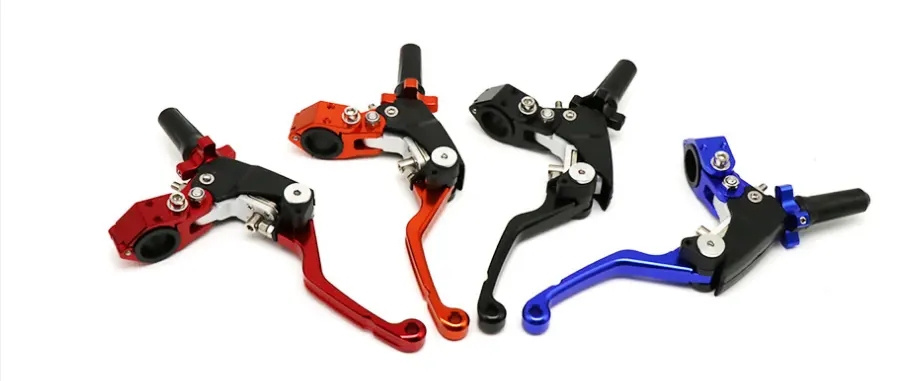 Off-road Vehicle 360 Degree Anti-fall Folding Handle CNC Clutch Handle Brake Lever + Clutch Lever