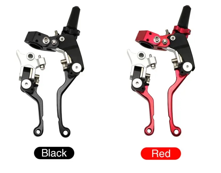 Off-road Vehicle 360 Degree Anti-fall Folding Handle CNC Clutch Handle Brake Lever + Clutch Lever