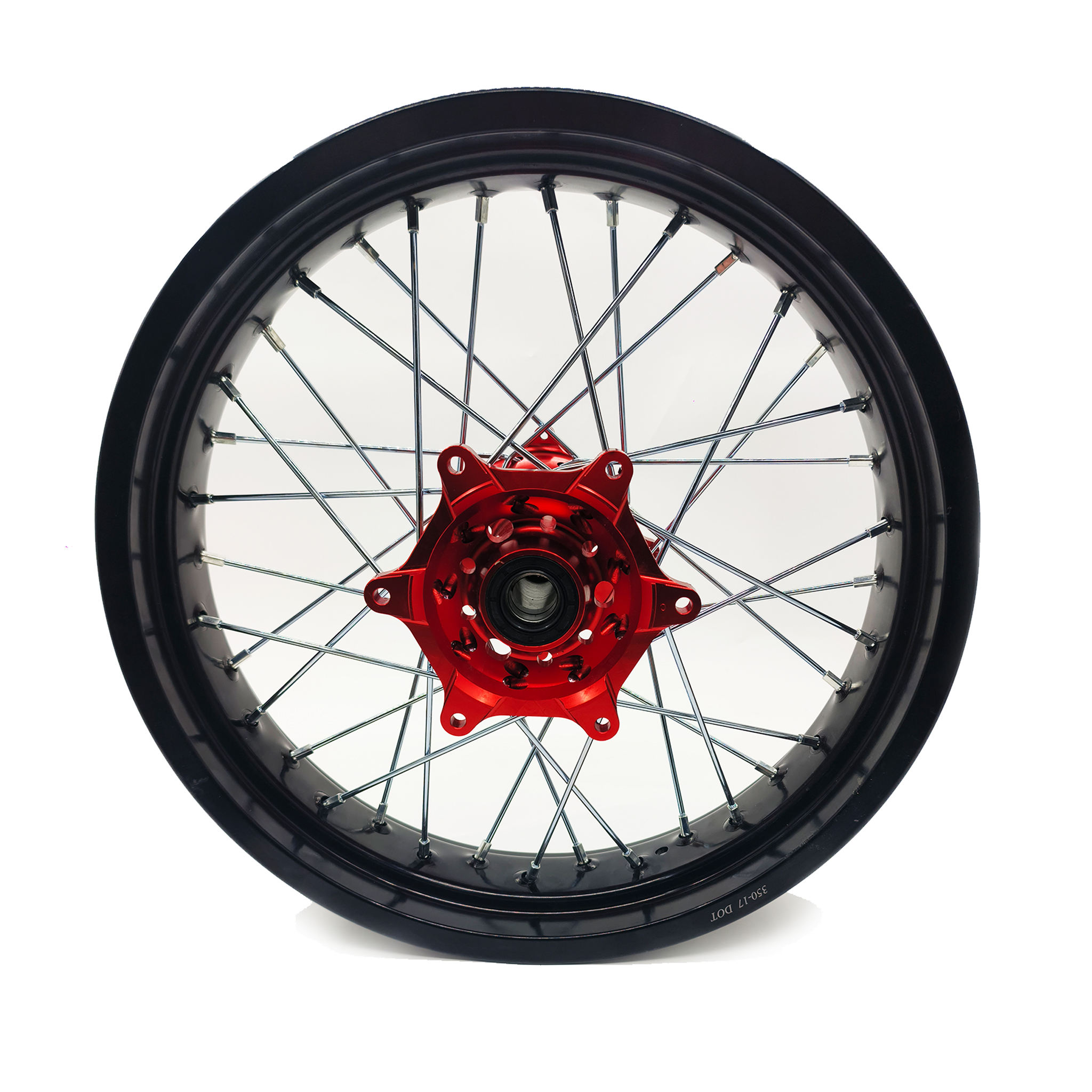 Suitable for Honda CR125/CRF250 Off-road Motorcycle 3.00/3.50x17 Inch Aluminum Alloy Wheels