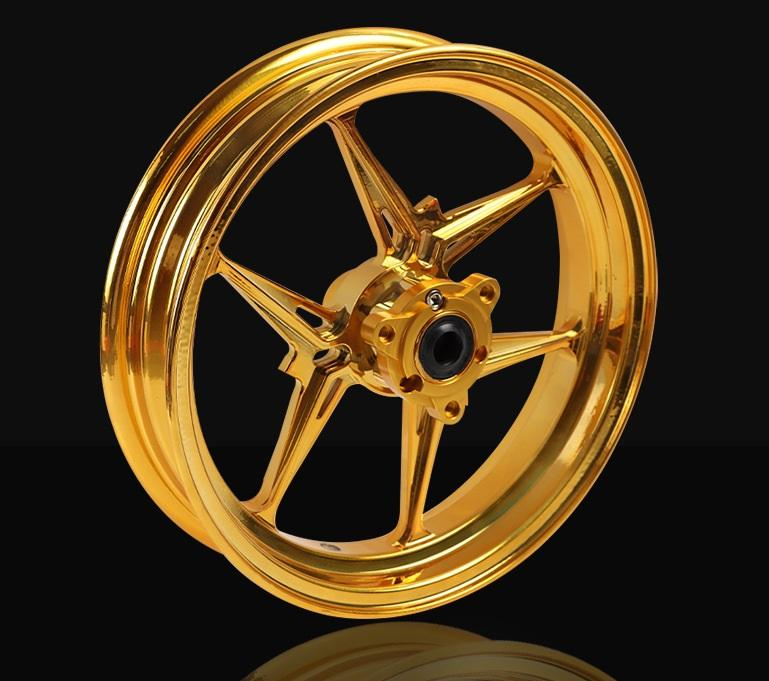 08 Motorcycle PDS Aluminum Alloy Wheels Calf U1 UQI US U+ Modified Front Wheel Rim 12 Inches