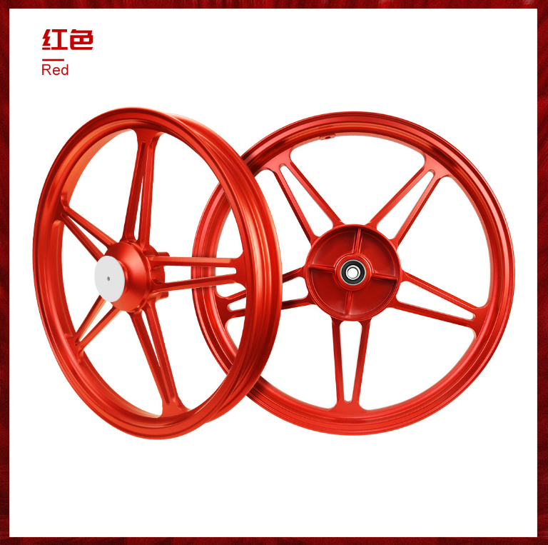Malaysia Y15 Aluminum Wheel Modified Motorcycle Wheels CNC 17 Inch Modified 510 Aluminum Wheels