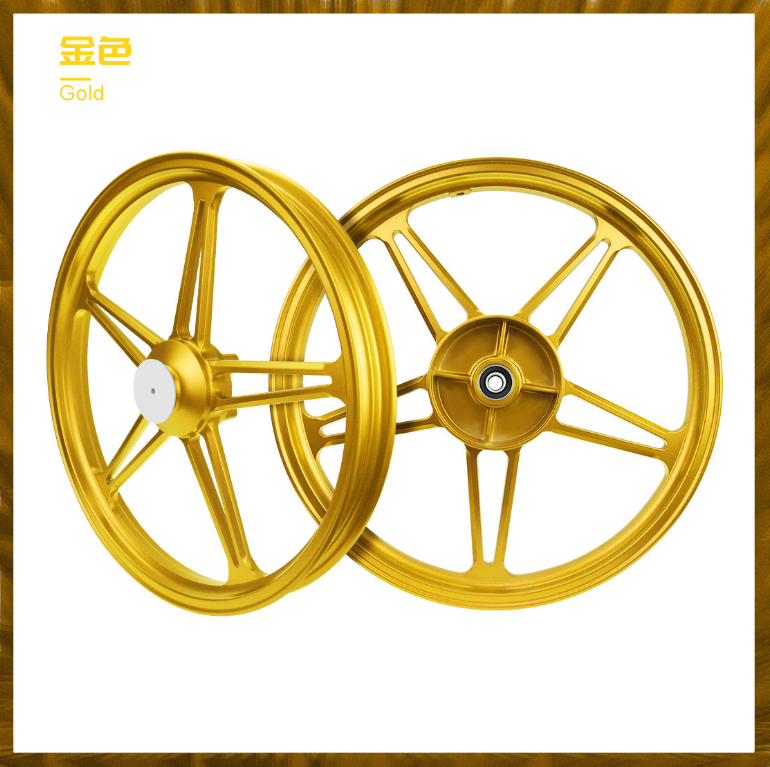 Malaysia Y15 Aluminum Wheel Modified Motorcycle Wheels CNC 17 Inch Modified 510 Aluminum Wheels