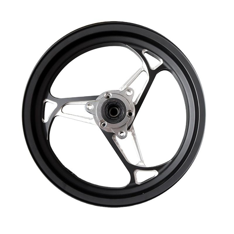 Niu Aluminum Alloy Wheels N1 N1S NQI PDS Hard War Modified Triangle Wheels 12 Inch CNC 3 Holes 5 Holes