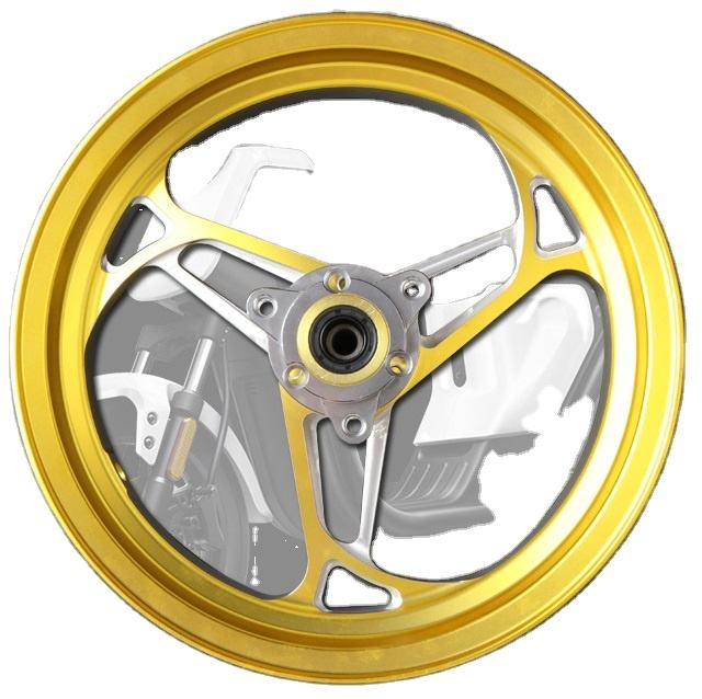 Niu Aluminum Alloy Wheels N1 N1S NQI PDS Hard War Modified Triangle Wheels 12 Inch CNC 3 Holes 5 Holes