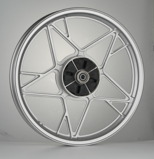 Chinese Disc Brake Flash All White Spray - Standard Assembly - Plain Packaging