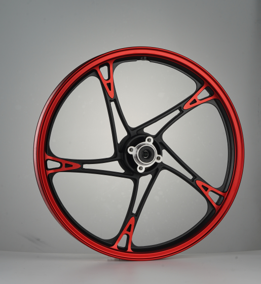 Galloping Horse Type a Suzuki Prince Matte Black Finish (finish Finish Sprayed with Transparent Red)