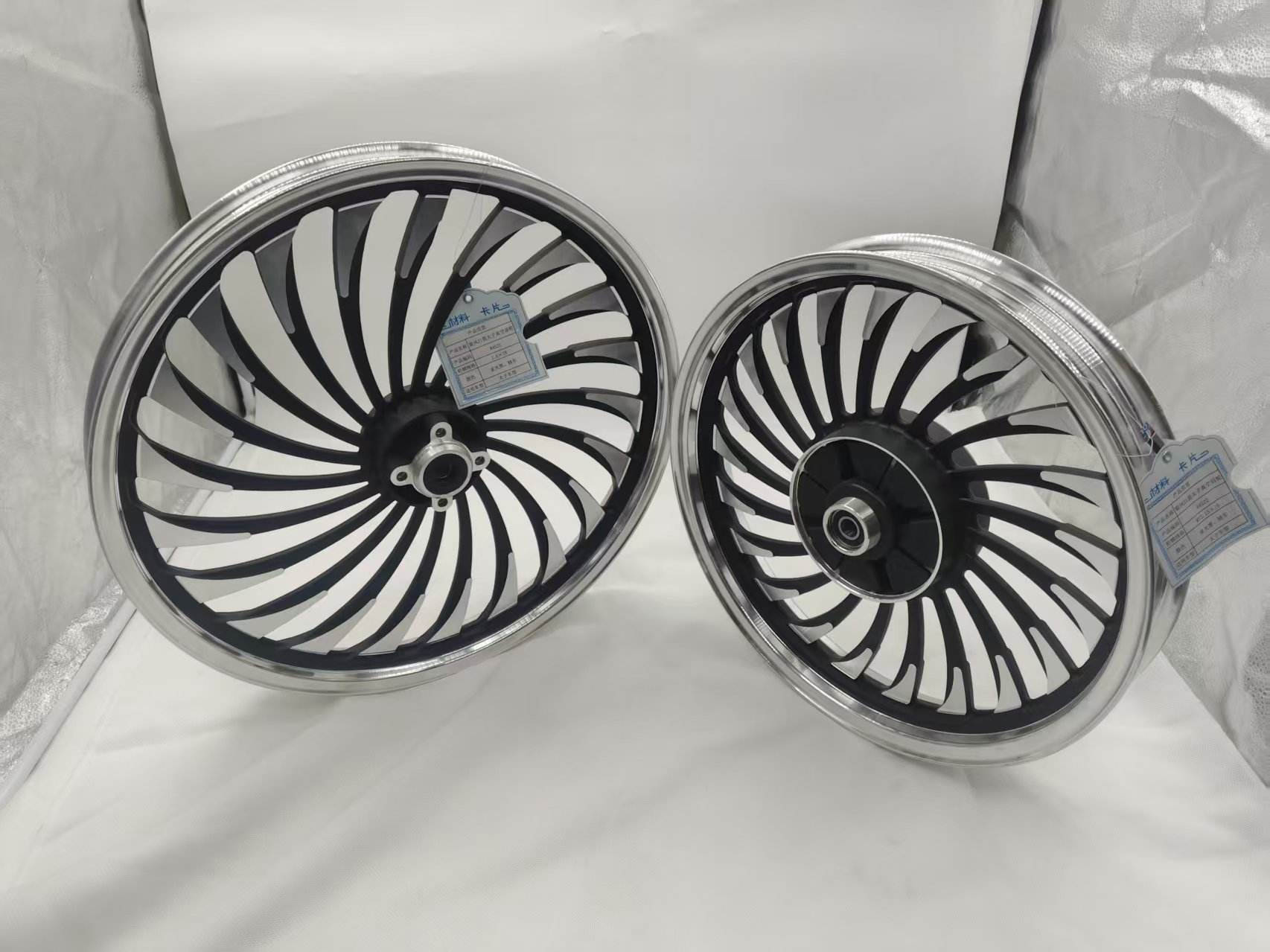 Cyclone 21 Rib Prince Vacuum Wheel Cnc