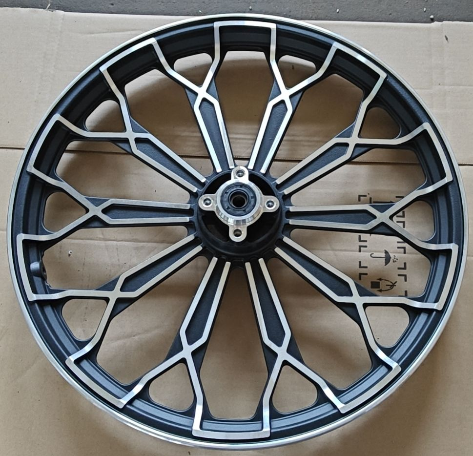 Torch Prince Vacuum Wheel Matte Black Car - Standard Assembly - Plain Packaging