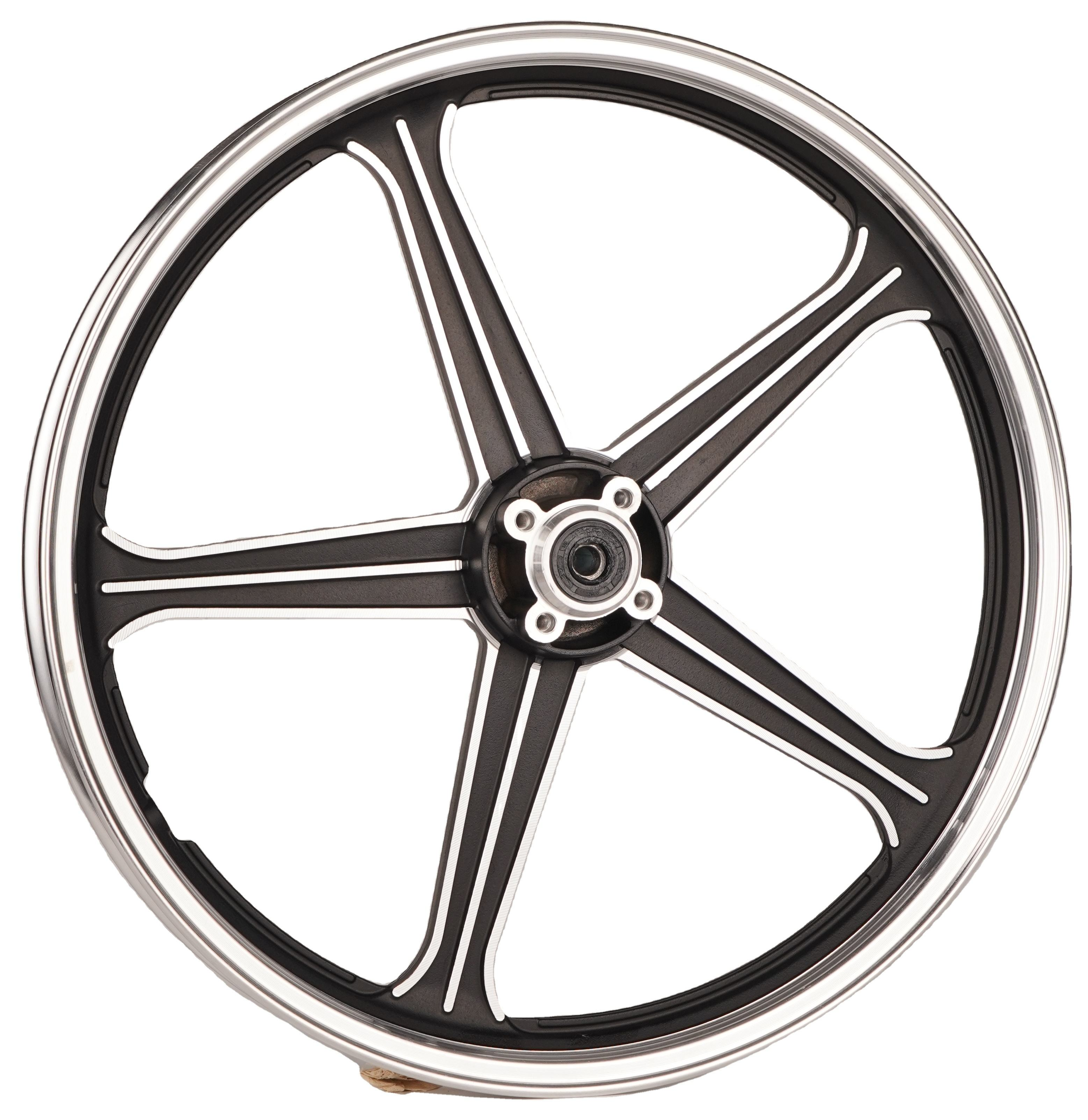 Haojue Prince Wheel (ordinary) Matte Black Car - Standard Assembly - Plain Packaging