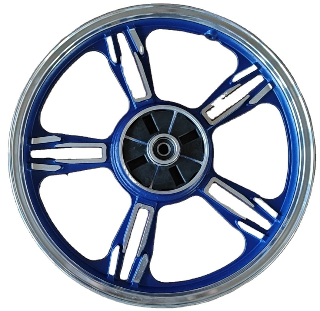 New CG125 Hub Brake Wheels Bright Blue Fine Car - Standard Assembly - Ordinary Packaging