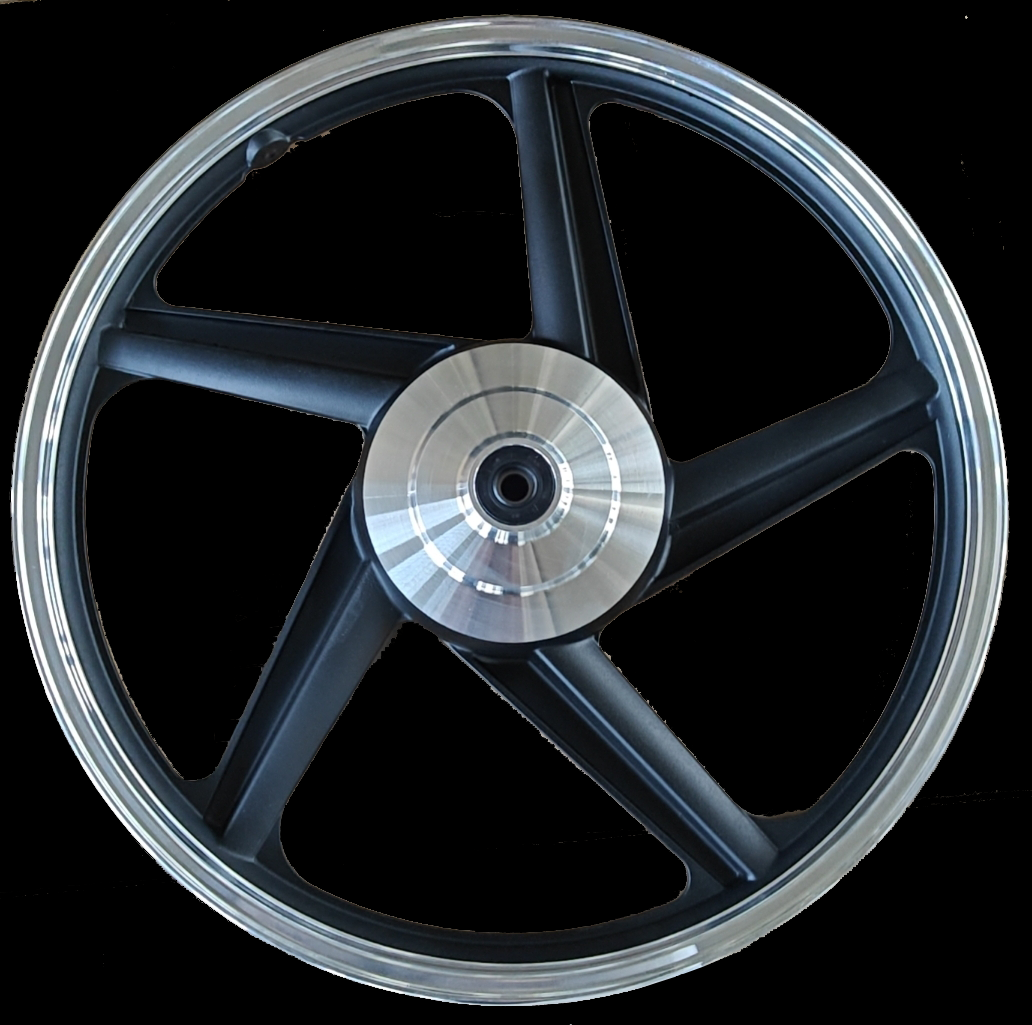 Little Five Sheep Drum Brake Matte Black Precision Car - Standard Assembly - Ordinary Packaging