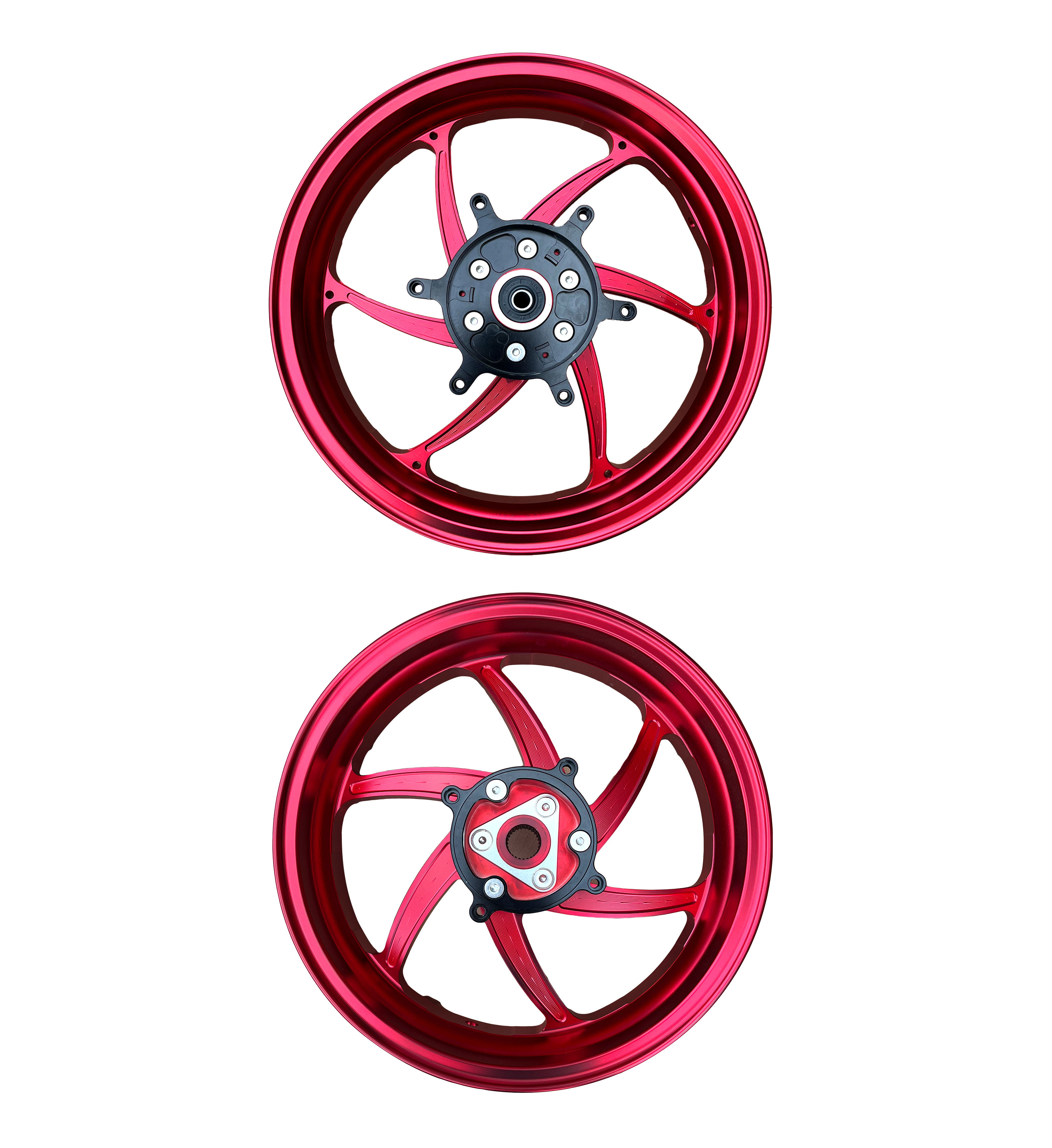 Vehicle Parts & Accessories Wheels, Tires & Accessories Motorcycle Wheels & Tires Motorcycle Wheels for Honda Forza 350 CNC Aluminum Alloy Wheel Rim Set - Front & Rear