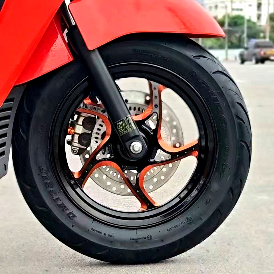 Moto Giorno 125 Alloy Wheel Rim - CNC Machined Replacement with JWL Standard (Front/Rear)