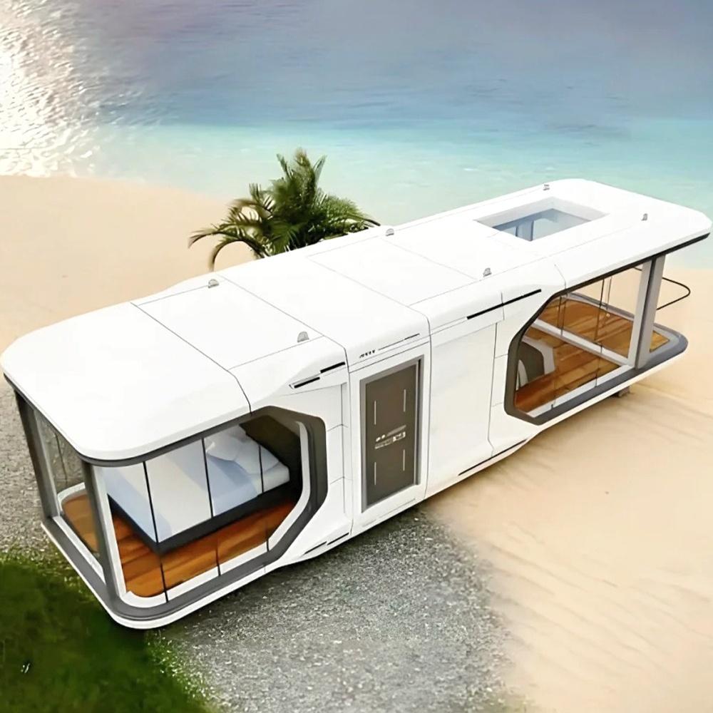 Factory Direct Price Fast Build Modern Space Capsule House for Living and Working Factory Direct Price Fast Build Modern Space Capsule House for Living and Working