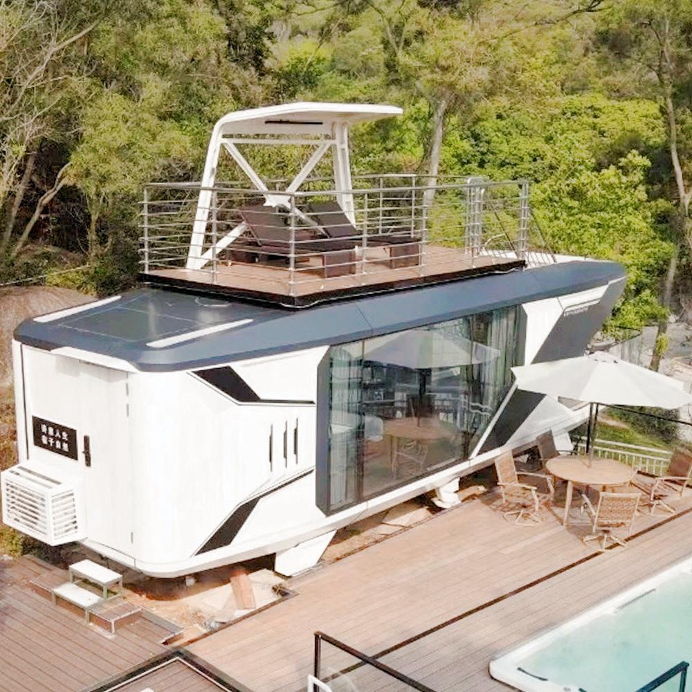 Factory Price Fast Build Portable Mobile Home Space Capsule Container House for Sale