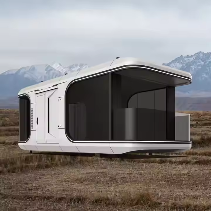 Hot Sale Fast Build Mobile Home Space Capsule Container House with Bedroom Hot Sale Fast Build Mobile Home Space Capsule Container House with Bedroom