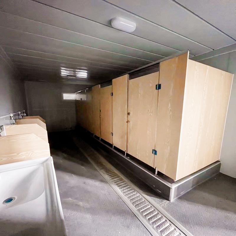 High Quality Prefabricated House Activity Toilet Modern Design Cheap Price Made of Sandwich Panel