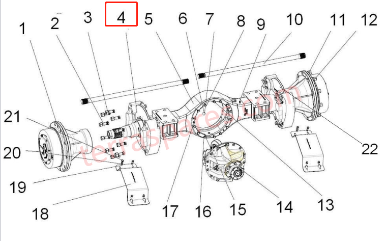 SEM SPARE PARTS 5217525 W041200000 BRAKE CALIPER 