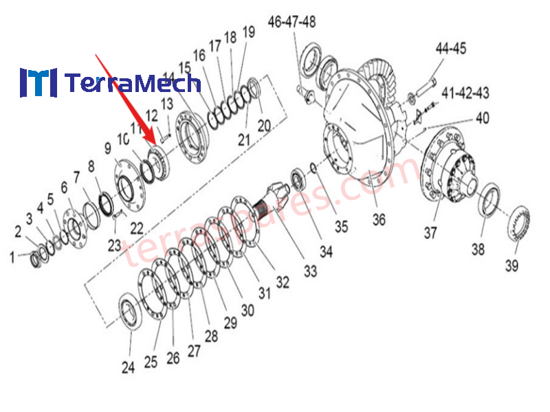 5219962 B120432216 SEM MACHINERY BEARING 