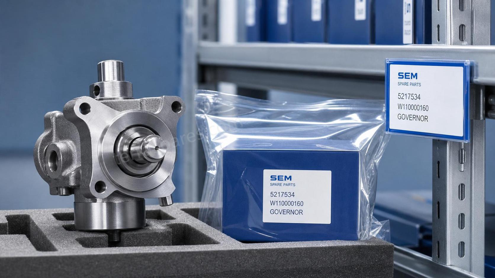 Storage and Handling Tips for SEM SPARE PARTS 5217534 W110000160 GOVERNOR