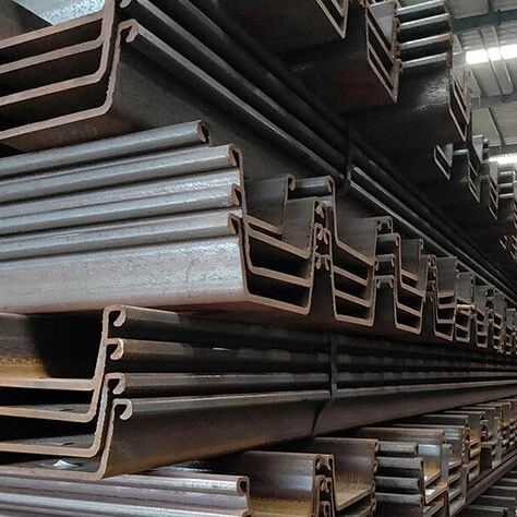 SM 400A SS490B U-Shaped Steel Sheet Pile