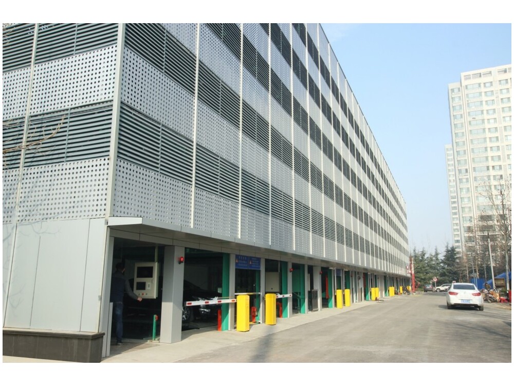 PPY6 - 6 levels Plane moving parking system